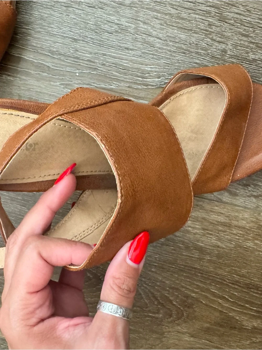 Apt. 9 Kohl’s Brown Cork Wedge Sandals - Women